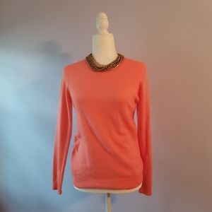 Luxe Cashmere Sweater | Pink | COZY | Size Small